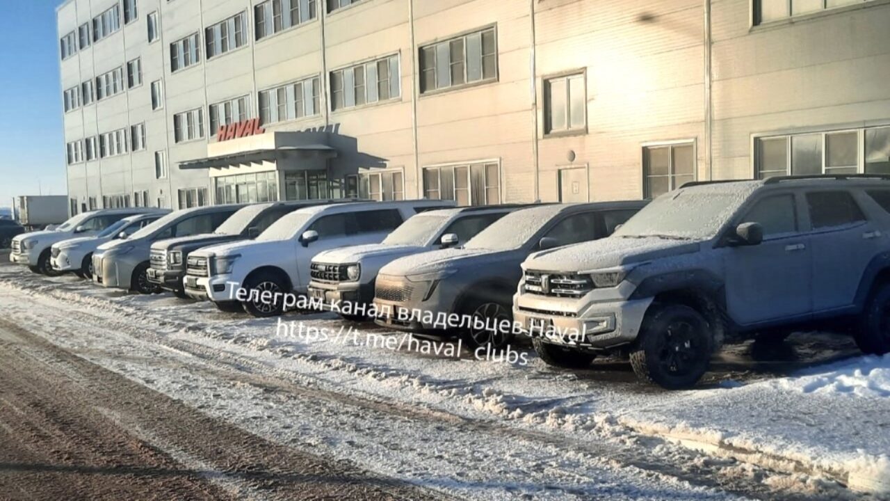 Шесть новинок Haval, Tank и Wey заметили на заводе GWM под Тулой -  Китайские автомобили